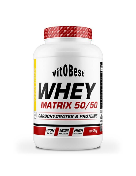 Whey Matrix 50/50 2 Kg Yogur Limón Vit.O.Best Proteína
