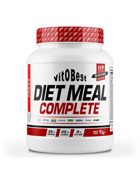 Diet Meal Complete Fresa 1 Kg | Nutrición Saludable Vit.O.Best