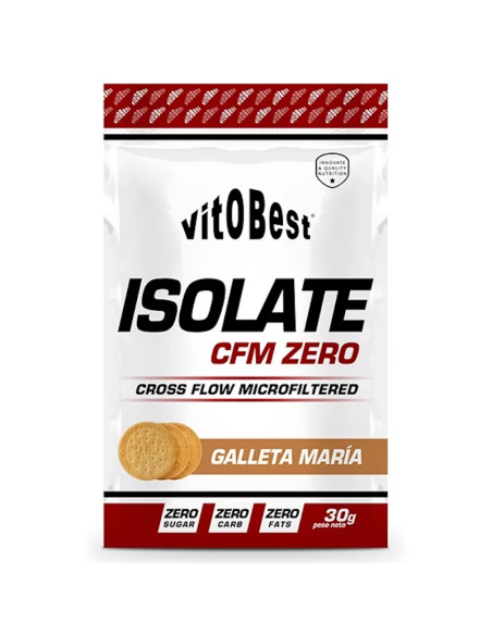 Monodosis Isolate CFM Zero Galleta 15 Uds Vit.O.Best 30g