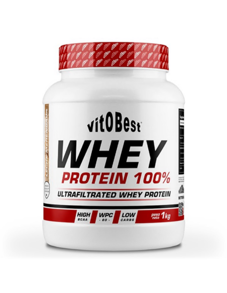 Whey Protein 100% 1 Kg Leite Merengue Sabor Vit.O.Best