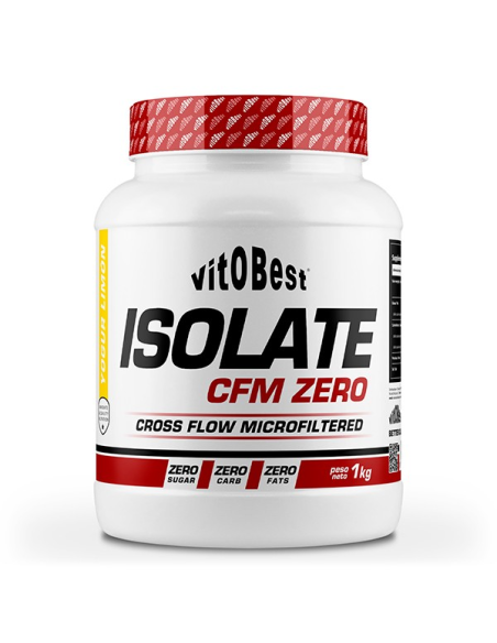 Isolate Cfm Zero 1 Kg Yogur Limón Vit.O.Best  Proteína Pura