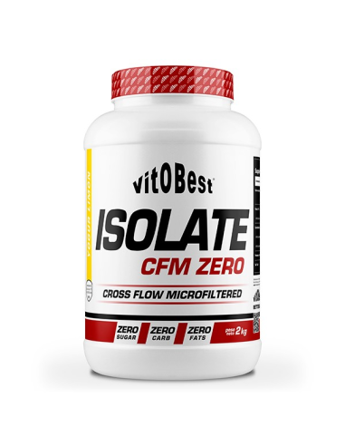 Isolate Cfm Zero 2 Kg Yogur Limón Vit.O.Best  Proteína Pura