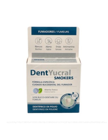 Dentyucral Eucryl Smoker Pasta Dentífrica em Pó 50g - Limpeza Profunda