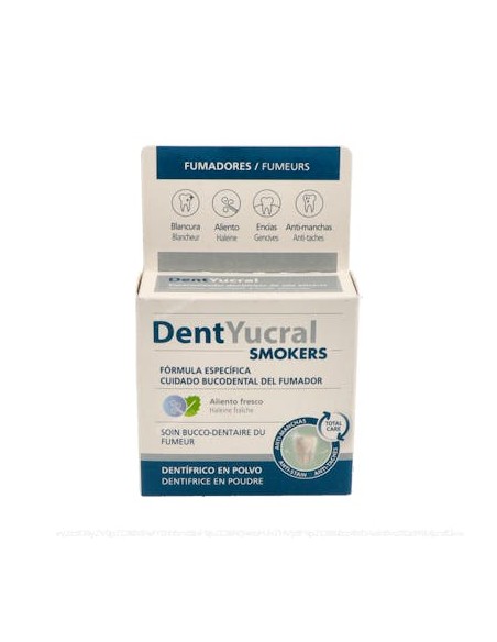 Dentyucral Eucryl Smoker Pasta Dentífrica em Pó 50g - Limpeza Profunda