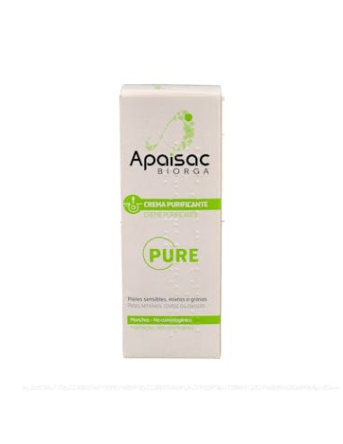 Apaisac Crema Purificante 40 Ml de Biorga