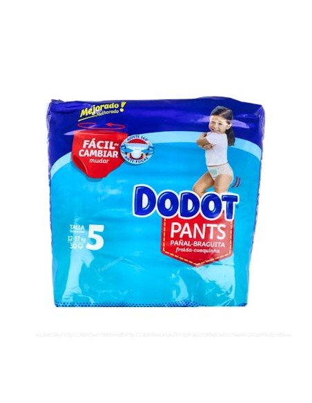 Dodot Pañal Inf Pants T5 12-17 Kg Protección y Comodidad