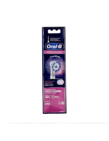 Oral-B Recambio Cepillo Elec Sensitive Clean 2 Un de Oral-B