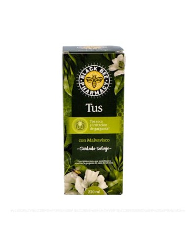 Black Bee Jarabe Tus Frascos Estuche 220 Ml de Black Bee