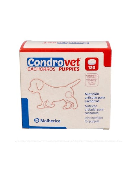 Condrovet Cachorros 120 Comp Vet Bioiberica para Articulaciones
