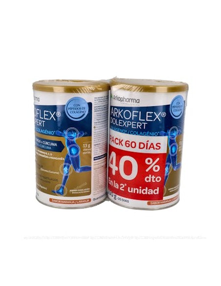 Arkoflex Colágeno Sport Naranja 2x390g - Vitalidad y Energía