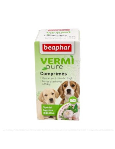 Beaphar Vermipure Antiparasitário Natural para Cães Pequenos