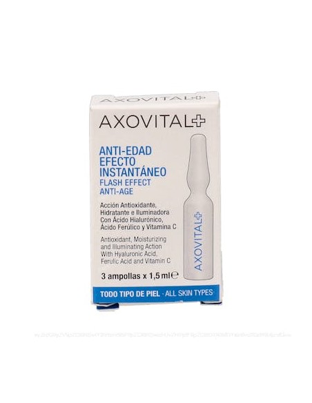 Axovital Ampollas Flash 3 X 1,5 Ml de Axovital