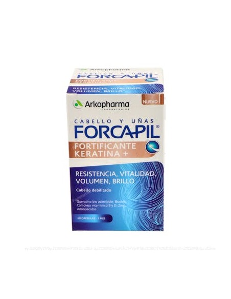 Forcapil Fortificante Keratina 60 Caps de Arkopharma