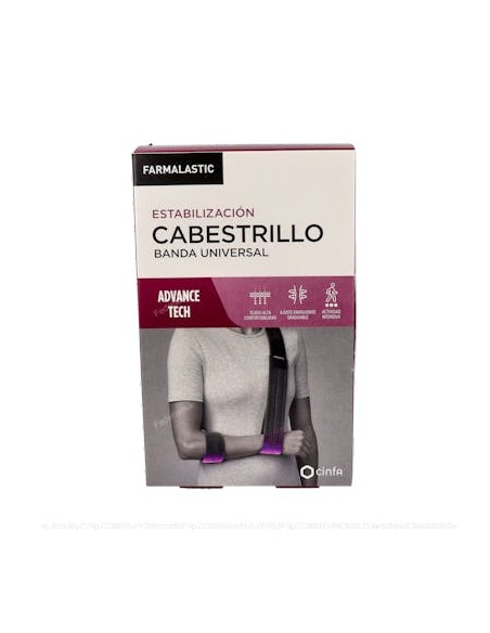 Cabestrillo Banda Univ Adv Tech T-U 5,5Cmã?1,7M Gris de Farmalastic