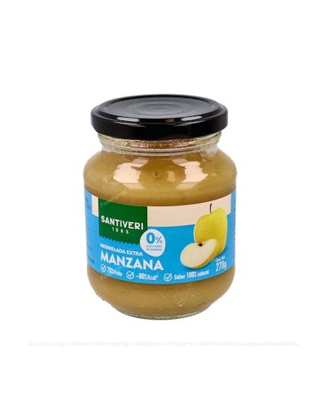 Mermelada Manzana 0% Azucar 270 Gr de Santiveri