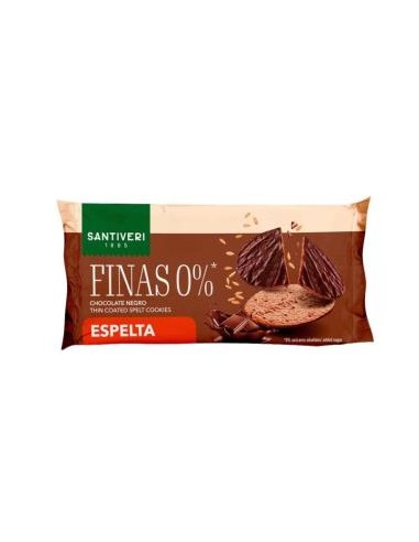 Galleta Fina 0% Bañada Espelta-Choco 90 Gr de Santiveri