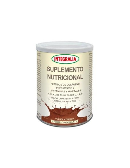 Suplemento Nutricional Chocolate 300g Integralia  Energía Saludable