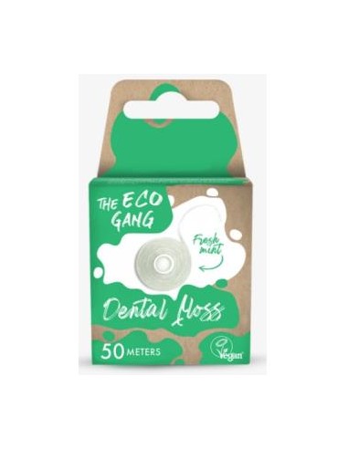 Fio Dental Menta 50m The Eco Gang Limpeza Natural
