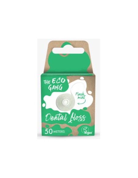 Fio Dental Menta 50m The Eco Gang Limpeza Natural