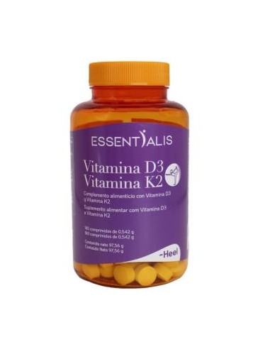 Essentialis Vitamina D3 Vitamina K2 180 Comp. de Heel