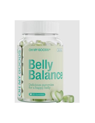 Belly Balance 60 Gomas Oh My Goods Bem-Estar Digestivo