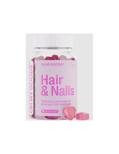 Hair & Nails 60Gummies de Oh My Goods