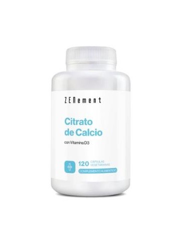 Citrato de Cálcio com Vitamina D3 120 cápsulas Zenement