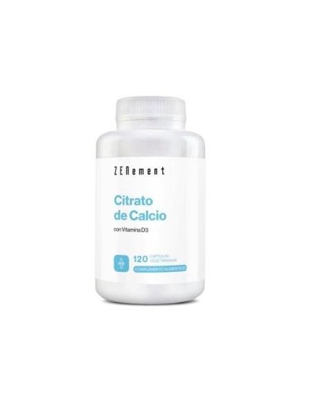 Citrato de Cálcio com Vitamina D3 120 cápsulas Zenement
