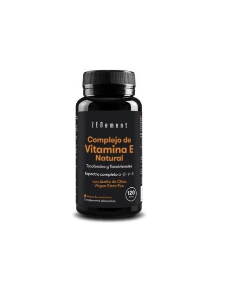 Vitamina E Natural com Azeite 120 Pérolas Zenement
