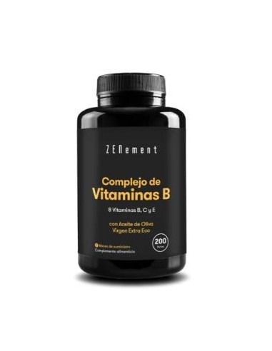 Complexo de Vitaminas B com Azeite 200 Pérolas Zenement