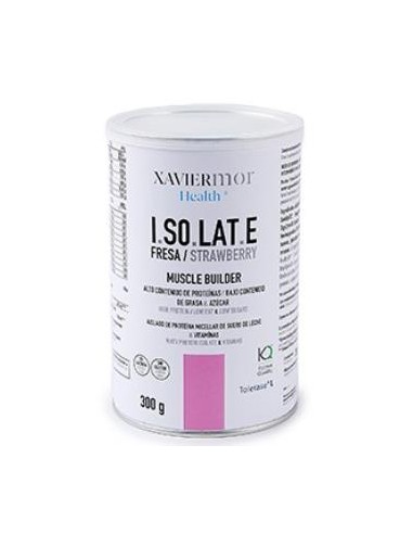 Whey Isolado Caseína Micelar Morango 300g Qualidade Xaviermor