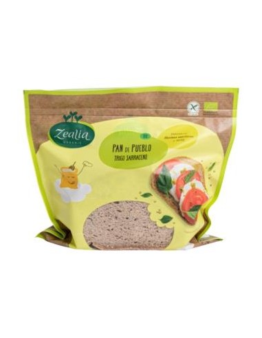 Pan De Pueblo Trigo Sarraceno 330Gr. Bio de Zealia