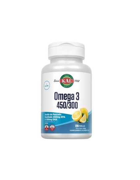 Omega 3 Solaray 450/300  120 Perlas para Salud Óptima