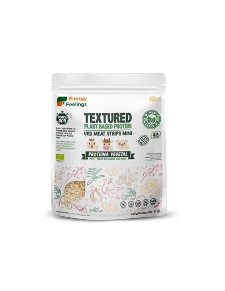 Tiras De Carne Mini 200 Gr Vegan Eco de Energy Feelings
