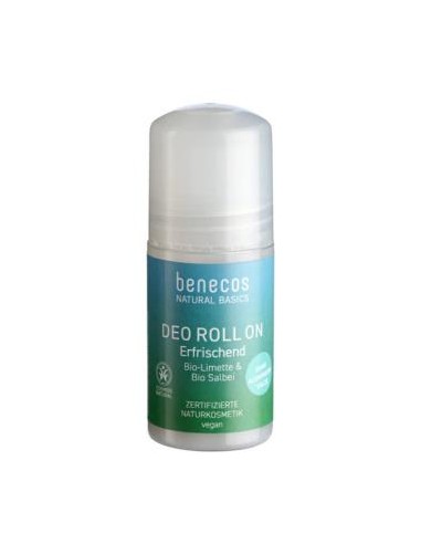 Desodorante Refrescante Salvia Roll-On 50 Ml Bio Vegan de Benecos