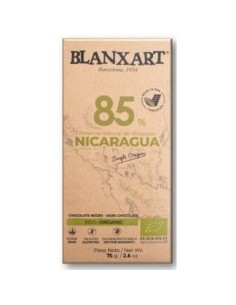 Chocolate Negro 85% Nicaragua 75 Gr Eco de Blanxart