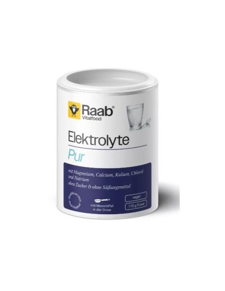 Electrolito Puro Polvo 170 Gr Vegan Sg de Raab Vitalfood