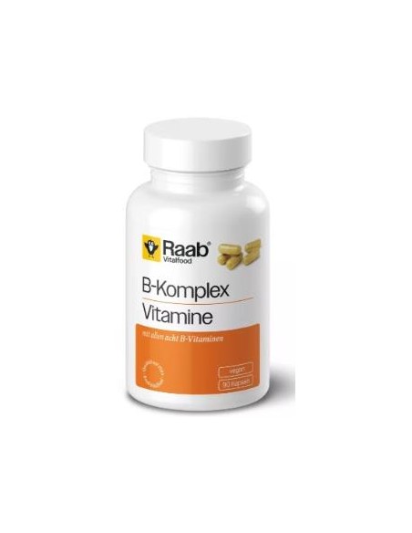 Vitamina B Complex 460Mg 90 Cap Vegan Sg de Raab Vitalfood