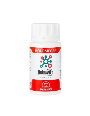 Holomega Robuvit con CoQ10 50 cápsulas Equisalud eficaz