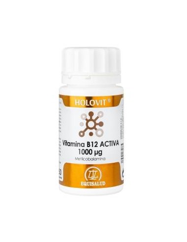 Holovit B12 Activa 1000 µg  50 Cápsulas Equisalud