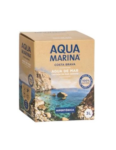 Agua De Mar Bag In Box Hipertonica 3 L. de Aquamarina Costa Brava