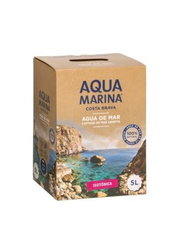 Agua De Mar Bag In Box Isotonica 5 L. de Aquamarina Costa Brava