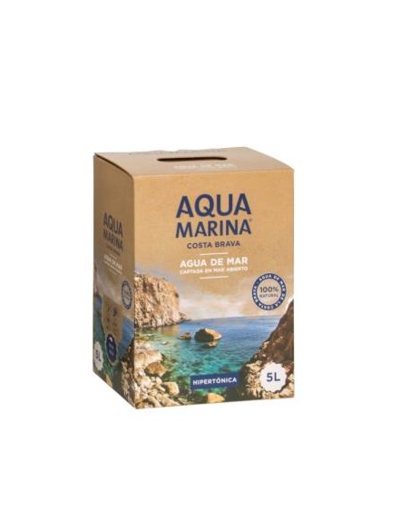 Agua De Mar Bag In Box Hipertonica 5 L. de Aquamarina Costa Brava