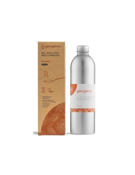 Enjuague Bucal Naranja 275 Ml de Georganics