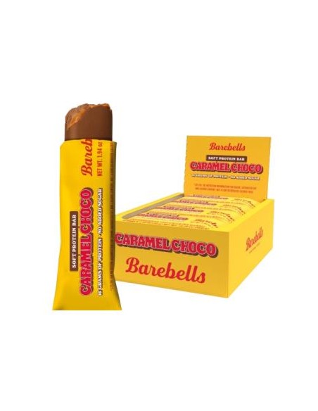 Barrita Soft Caramel Choco Barebells 12 unidades 55g
