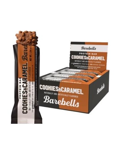 Barritas Cookies Caramelo Barebells 12 unidades 55g cada una
