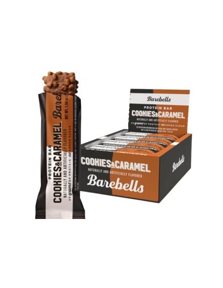 Barritas Cookies Caramelo Barebells 12 unidades 55g cada una