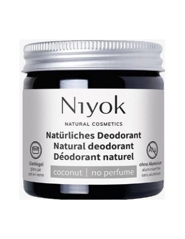 Desodorante Antitranspirante Sin Perfume Niyok 40 ml