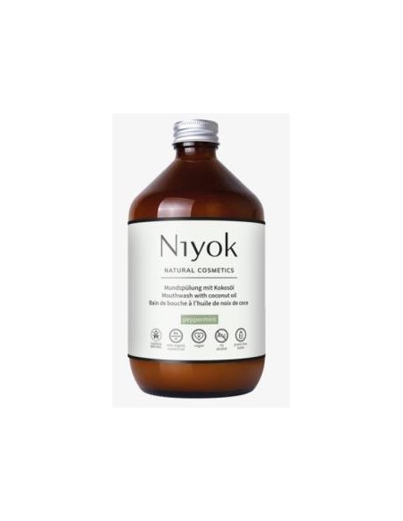 Enjuague Bucal Aceite De Coco 500 Ml de Niyok
