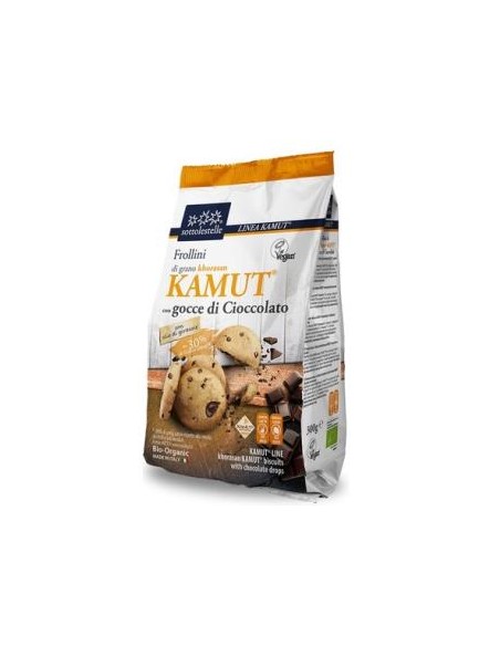 Galleta Kamut Chips Chocolate 300 Gr Bio de Sottolestelle